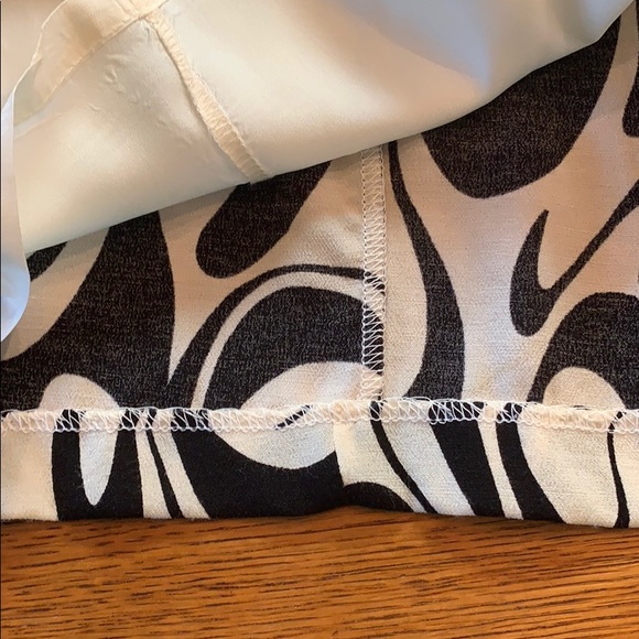 Vintage Black and White Op Art Sheath Dress - Picture 6 of 6